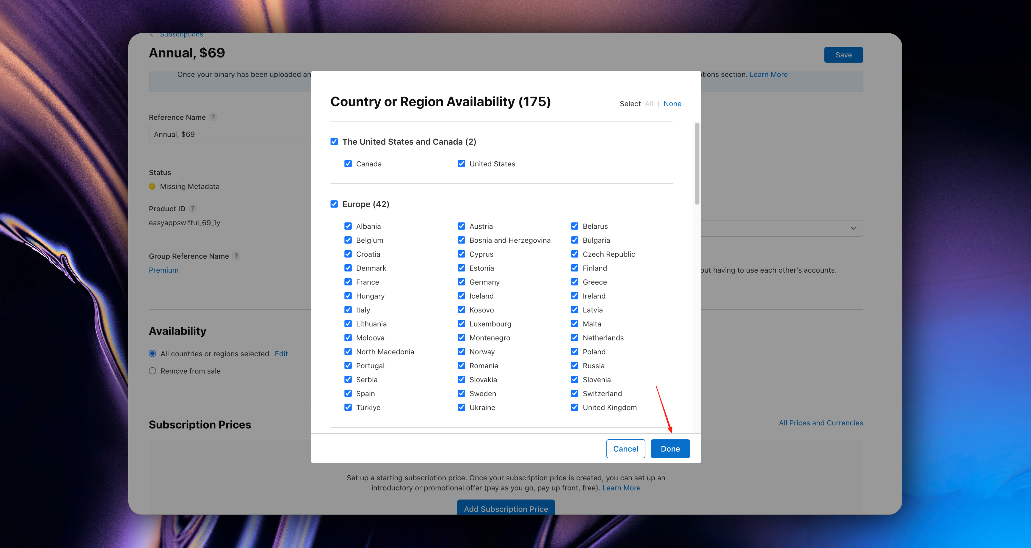 CountryorRegionAvailability