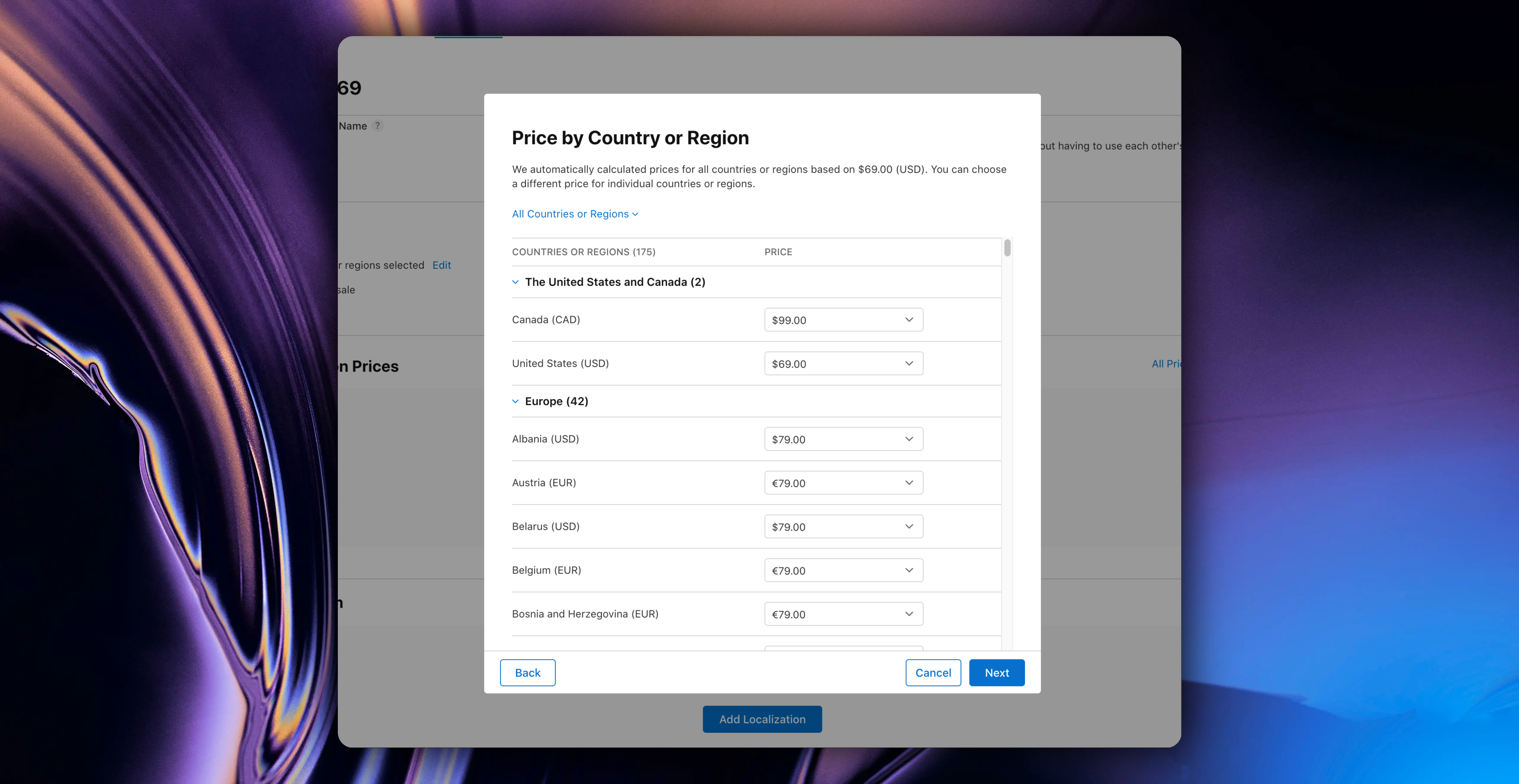 PricebyCountryorRegion