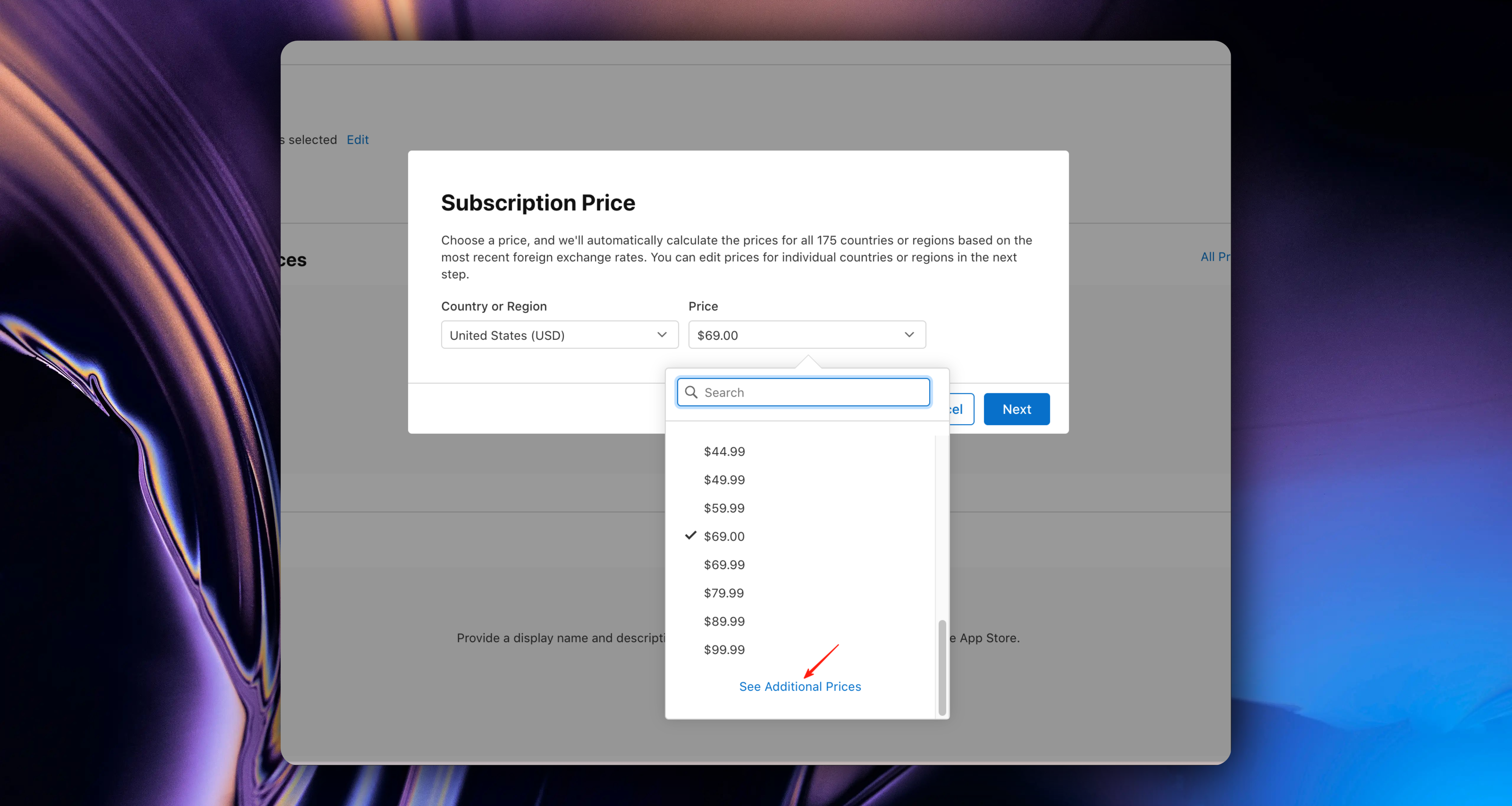 SetSubscriptionPrices2