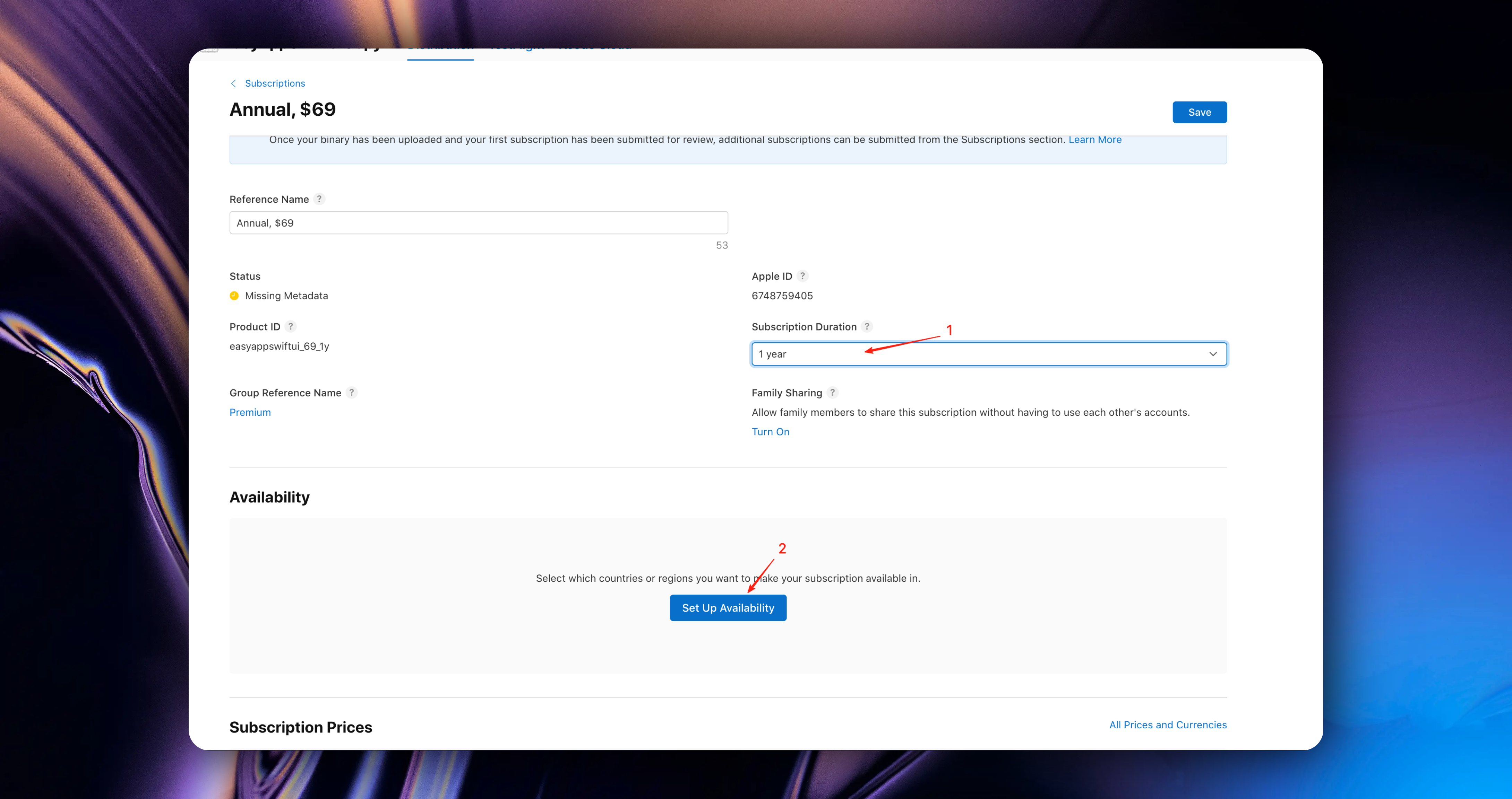 SubscriptionDuration